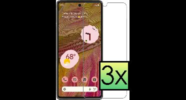 Screenprotector - 3 Stuks - Geschikt voor Google Pixel 7 - Extra Sterk - Beschermglas - Gehard Glas - Tempered Glass - Screen Protector - Bescherm Cover
