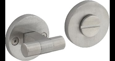 Intersteel Rozet toilet-/badkamersluiting Verdekt RVS