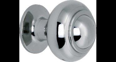 Meubelknop Turbante 16mm glans nikkel