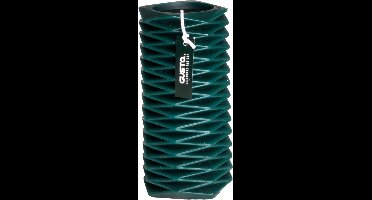 Figuurkaars ZigZag - donker groen