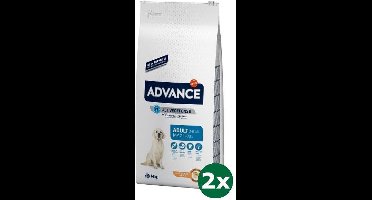 2x14 kg Advance maxi adult hondenvoer