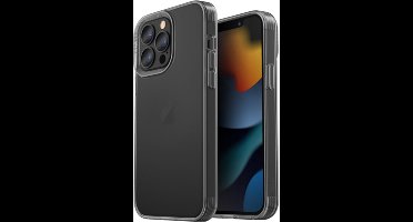 Uniq - Air - Fender hoesje voor iPhone - 14 - Pro - grijs - getint