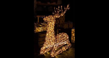 Rendier groot liggend "Exclusivo" - 70cm