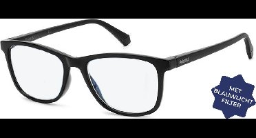 Leesbril Polaroid PLD0033 Met Blauw Licht Filter-Zwart-+1.50