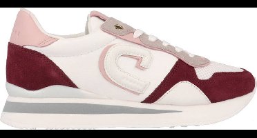 Cruyff Parkrunner Lux wit bordeaux rood sneakers dames (CC223973301)