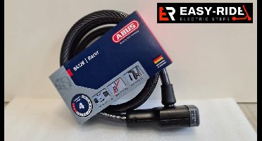 Abus kabelslot 120cm | Abus Racer | Abus 6412K | Abus kabelslot met sleutel en houder | Abus level 4 veiligheidsslot | kabelslot 12mm | kabelslot 120cm