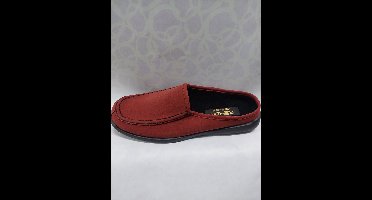 ROHDE 2202 / pantoffels met dichte hiel / rood / maat 41