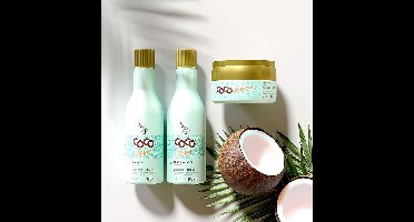 3 KITS ZAP ONDERHOUD ÓLEO DE COCO & PANTENOL COMPLETE KIT 3x300ML