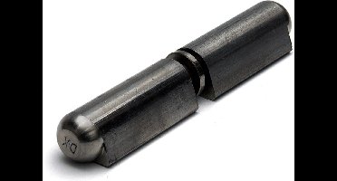 Dulimex Aanlaspaumelle - 160x20mm - RVS pen/RVS ring - RVS (AISI 304)