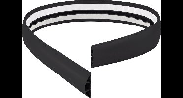 TRU COMPONENTS Kabelbrug 1570428 PVC Zwart Aantal kanalen: 1 1800 mm Inhoud: 1.8 m