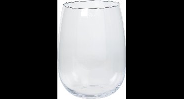 Floran Vaas Julia - wijd uitlopende hals - transparant - glas - 27 x 40 cm - Bloemenvazen