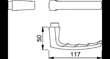 Hoppe Deurbeslag 107V