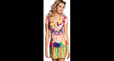 Boland - Fotorealistische jurk Beach babe - Multi - S - Volwassenen -