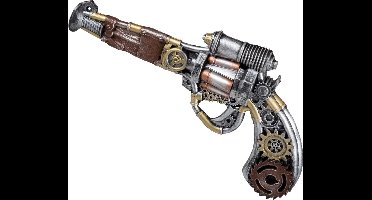 Boland - Pistool Shootpunk - Pistool / revolver - Steampunk- Sciencefiction - Carnaval - Themafeest