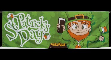 Boland - Polyester banner 'St. Patrick's Day' - Geen thema - Feestversiering - Themafeest