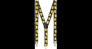 Boland - Bretels Bier Zwart - Volwassenen - Unisex - Student - Bierfeest