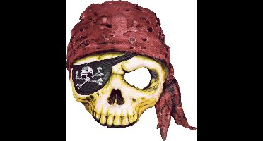 Boland - EVA masker Piraat - Kinderen en volwassenen - Piraat - Halloween en Horror- Piraten