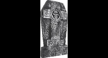 Boland - Grafsteen Skull cross 'RIP' - Horror - Horror