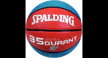 Spalding Basketbal NBA Kevin Durant OKC Thunder Rood blauw maat 7