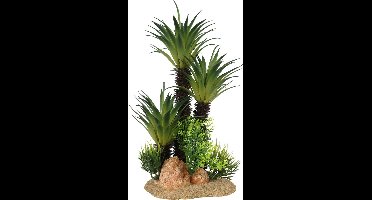 Aqua Della - Aquariumdecoratie - Vissen - Sagopalm L - 22x11x30cm - 1st