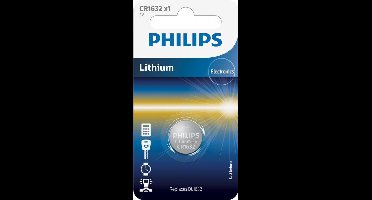 Philips Lithium CR1632 blister 1