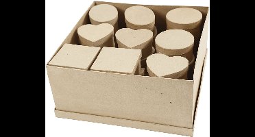 Medium dozen, H: 5 cm, d 10-12 cm, 28 stuk/ 1 doos