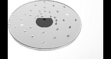 Magimix Raspschijf 2 mm - Accessoire voor alle CS.... Foodprocessors