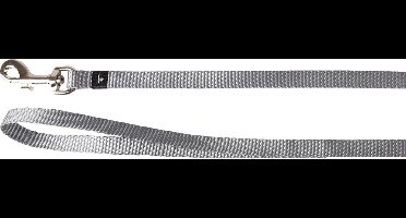 Hond Looplijn Ziggi Grijs 1,3m 10mm