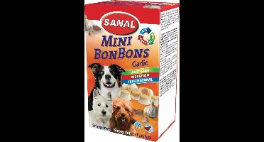 Gebr. De Boon Sanal Honden Schapenvet Mini Bonbons - Knoflook