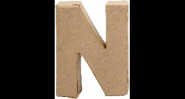 Creative Letter N Papier-mâché 10 Cm