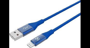 Celly Oplaadkabel 12W - USB kabel - USB-A naar Lightning kabel geschikt voor iPhone - 3.0m - Blauw