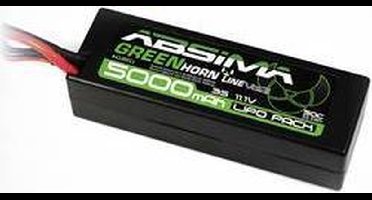 Absima LiPo accupack 11.1 V 5000 mAh Aantal cellen: 3 50 C Box hardcase T-stekkersysteem