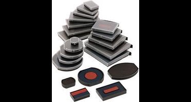 COLOP vervangingsstempelkussen E/2600/2, blauw/rood, dubbelpak