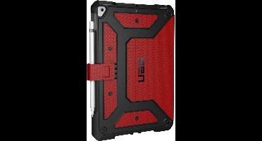 UAG Metropolis iPad 10.2 inch 2019-2020 Bookcase Tablethoes - Magma Red