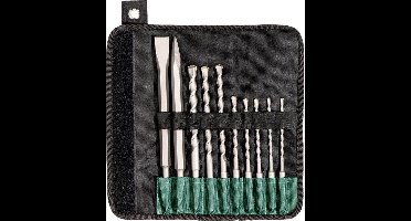 Metabo 630824000 10 delige SDS-plus boor / beitel set in etui