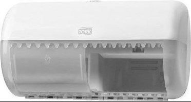 Tork dispenser toiletrol duo-box, wit (557000)