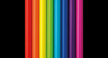 Gekleurd assortiment cadeaupapier inpakpapier - 200 x 70 - 5 rollen