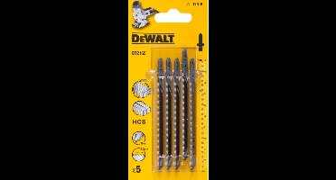 DeWalt DT2165 HCS Decoupeerzaagblad Clean - 2.5mm tandafstand - Hout (5st)
