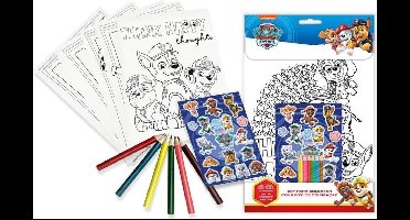 Nickelodeon Kleurset Paw Patrol Junior 14-delig