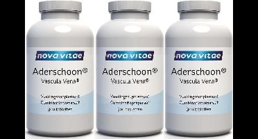 Nova Vitae - Aderschoon - 900 Tabletten - voor het behoud van een goede doorbloeding, een normale homocysteïnestofwisseling en een gezonde vaatfunctie*