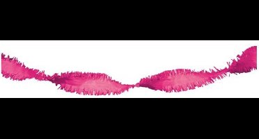 Brandvertragende crêpe slinger hard roze.