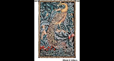 Wandkleed - Gobelin - Peacock - Wiliam Morris