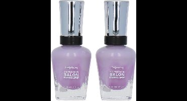 Sally Hansen Salon Manicure Nagellak - 481 What In Carnation? (set van 2)