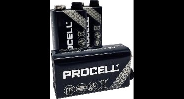 Duracell Procell Industrial 9V batterij (blok) Alkaline 9 V 10 stuk(s)