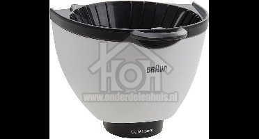 Braun Filterbak Wit 3104 KF510 KF550 BR67051392