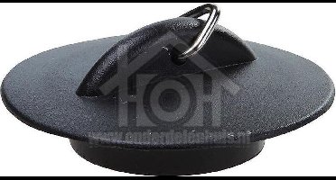 Dps Plugstop zwart + rand 38.5mm DHZ 721032