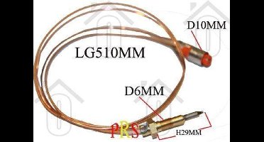 Bosch Thermokoppel 550mm EP816QB21E, PCH615DEU 00416742