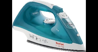 Tefal FV1542 Stoomstrijkijzer Keramische zoolplaat 2000 W Turkoois, Wit