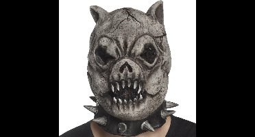 Boland - Latex hoofdmasker Evil bulldog - Volwassenen - Hond