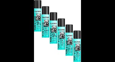 SYOSS Purify & Care Spray Conditioner / Anti-Klit Spray - Voordeelverpakking 6 x 150 ml